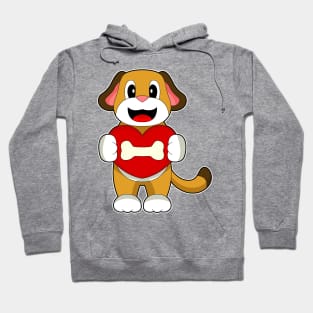 Dog Bone Heart Hoodie